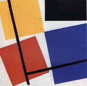 Theo van Doesburg Simultaneous Counter Composition Germany oil painting artist